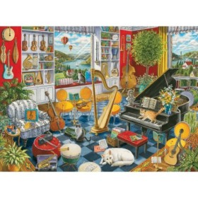 Puzzle Sala De Muzica, 500 Piese Ravensburger - 1